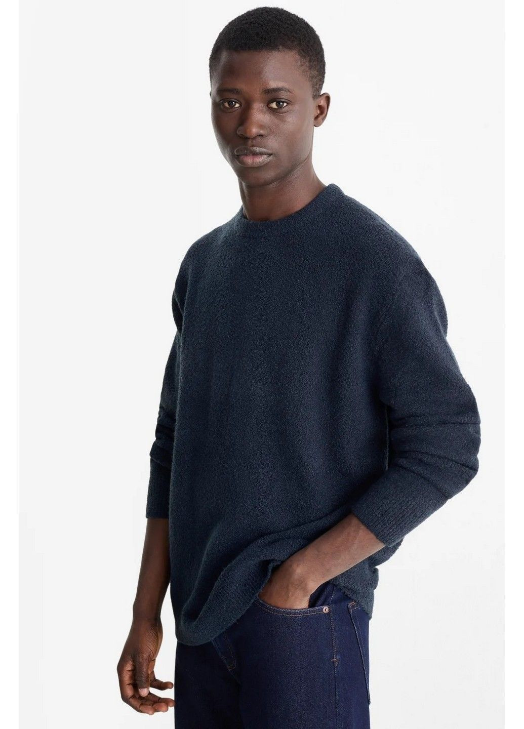 Темно-синій демісезонний светр C&A