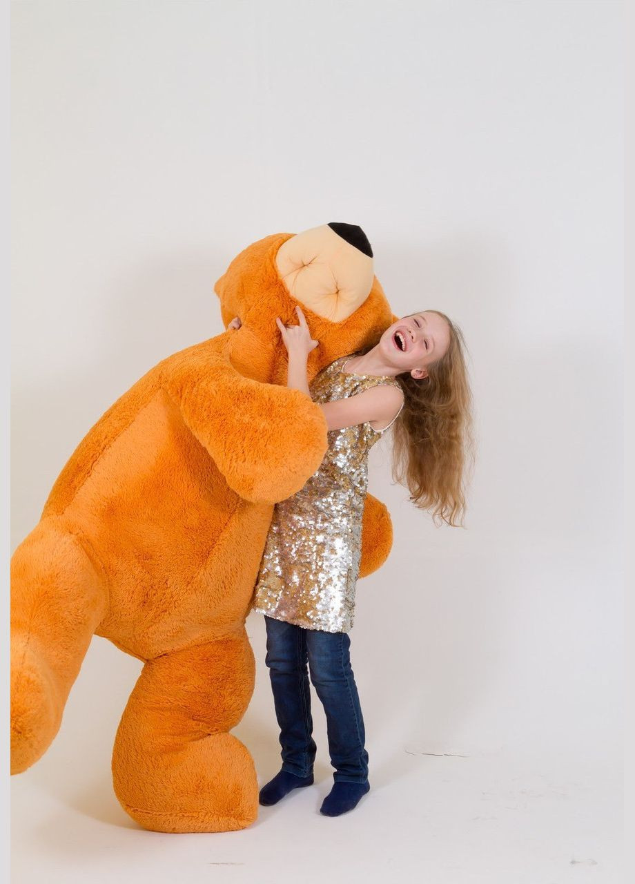 Большая мягкая игрушка Медведь Бублик 180 см медовый Алина (280915594)