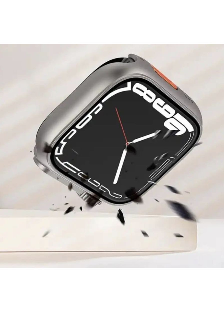 Захисний чохол із захисним склом 3 для Apple Watch 44 мм у стилі Ultra Gray CHOICE (361855468)