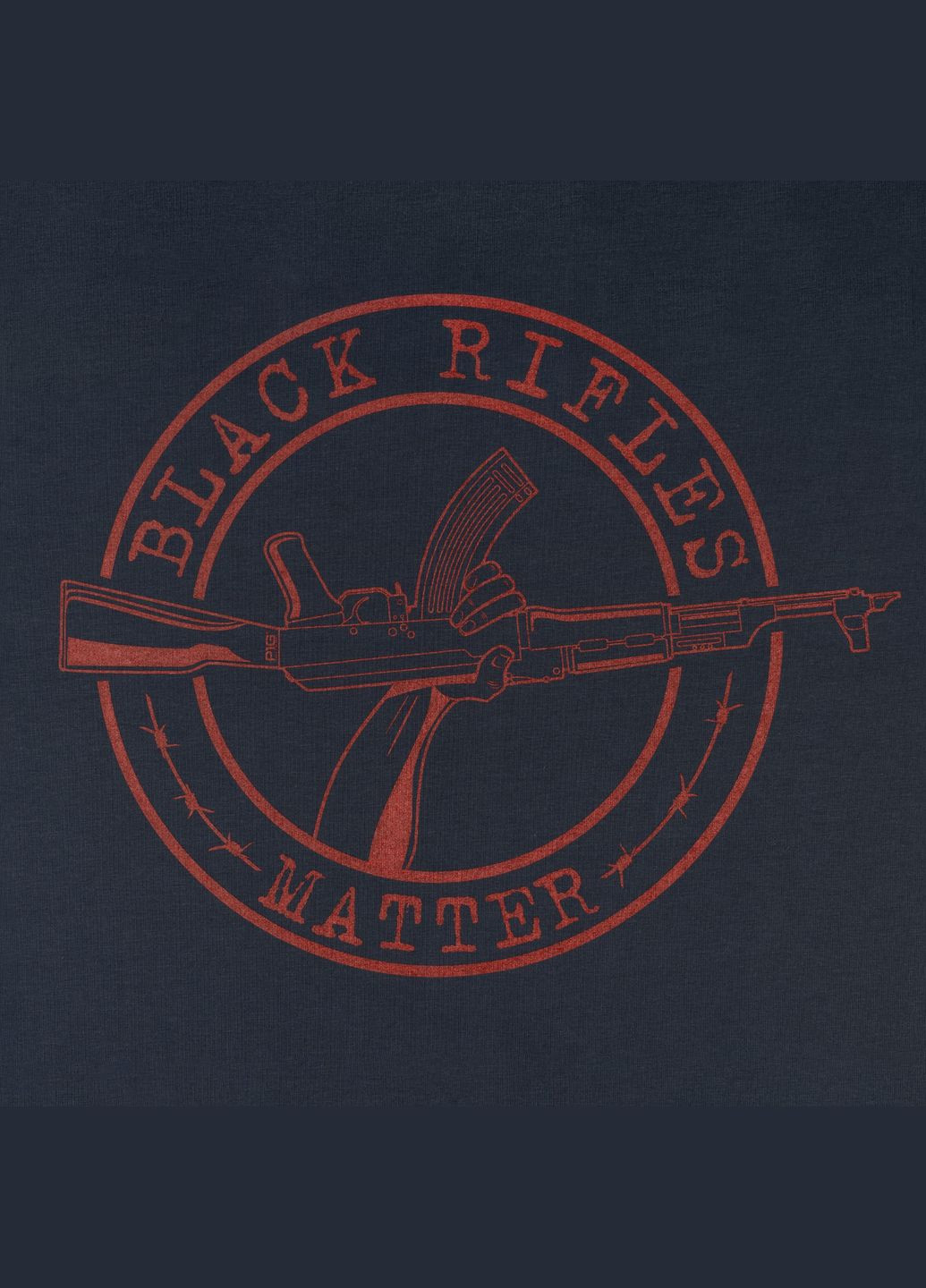 Футболка з малюнком Black Rifles Matter Graphite P1G (315822088)