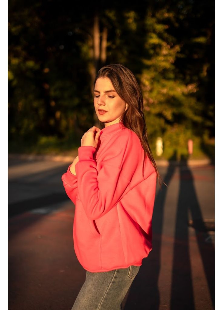 Красный зимний джемпер женский hc (h001-8374-025) Носи своє