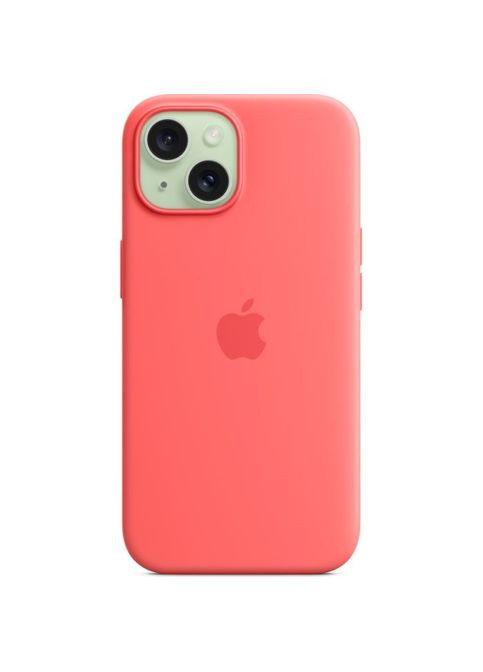 Чохол до мобільного телефона (MT0V3ZM/A) Apple iPhone 15 Silicone Case with MagSafe Guava (361110673)