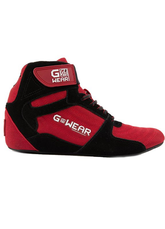 Цветные всесезонные кроссовки gwear pro high tops черно-красный, (06369378) Gorilla Wear