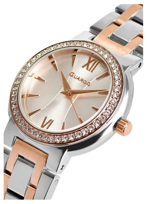Жіночі наручні годинники 012772-5 (m.RgW) Guardo (342117056)