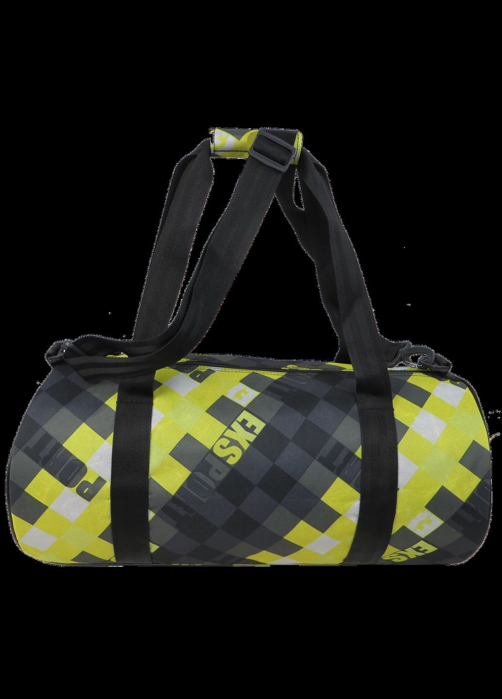 Сумка спортивна для тренувань 28L Украина Салатова з чорним Wallaby (330104148)