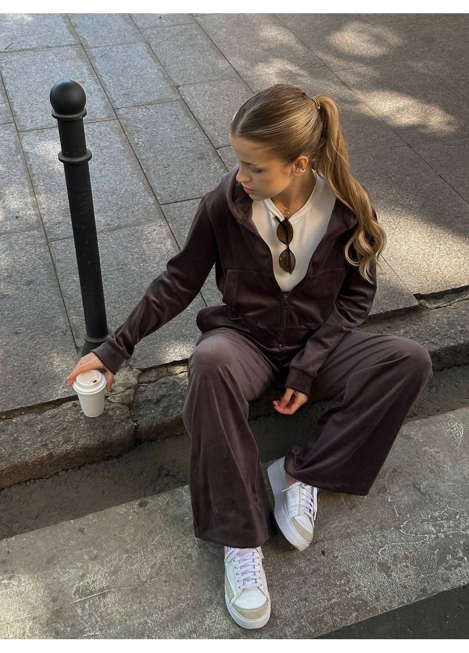 Велюровый костюм – нежный, стильный и комфортный DK/DL Мода без кордонів (369573750)