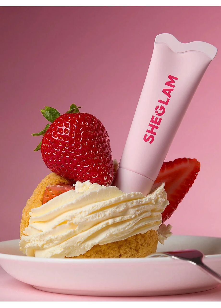Бальзам блеск для губ Crystal Glaze Moisturizing Lip Care оттенок Strawberry Milk, 10 мл Sheglam (330762286)