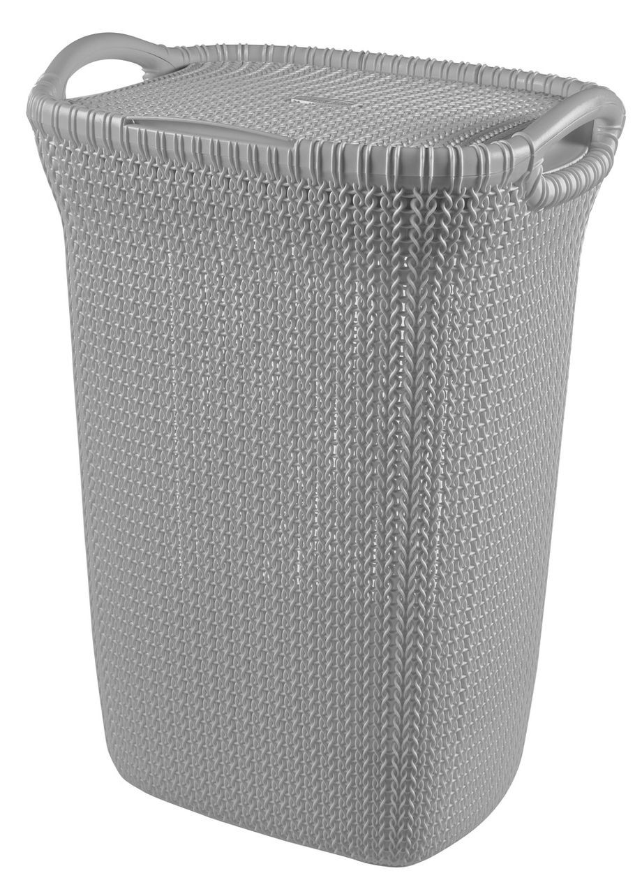 Корзина для білизни пластикова Knit 57 л (03676) Curver (334006600)
