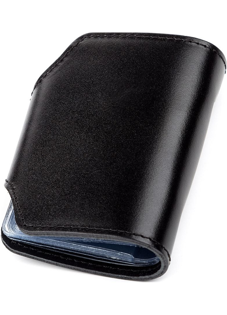 Холдер вертикальний 13911 шкіряний Чорний Shvigel (298567496)