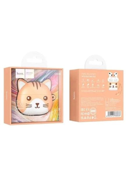 Дитячі бездротові навушники EW46 TWS Жовтогарячі Hoco (304254719)