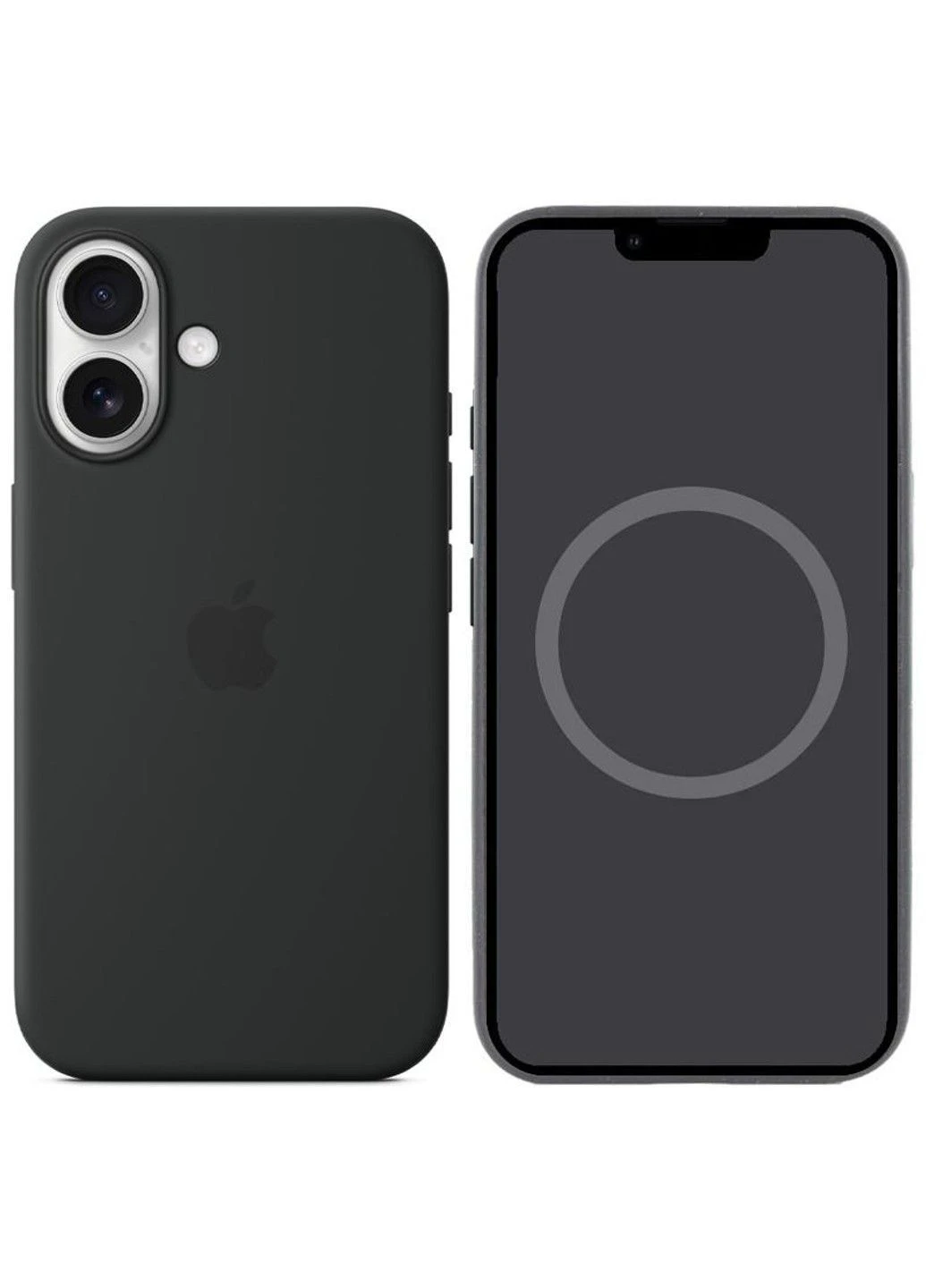 Чохол Silicone case (AAA) with Magsafe and Animation для Apple iPhone 16 (6.1") Epik (391817996)