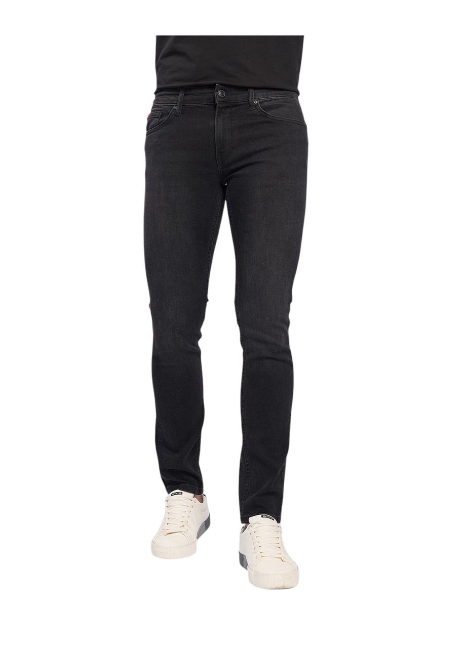 Черные джинсы-скинни мужские облегающие Lee Cooper