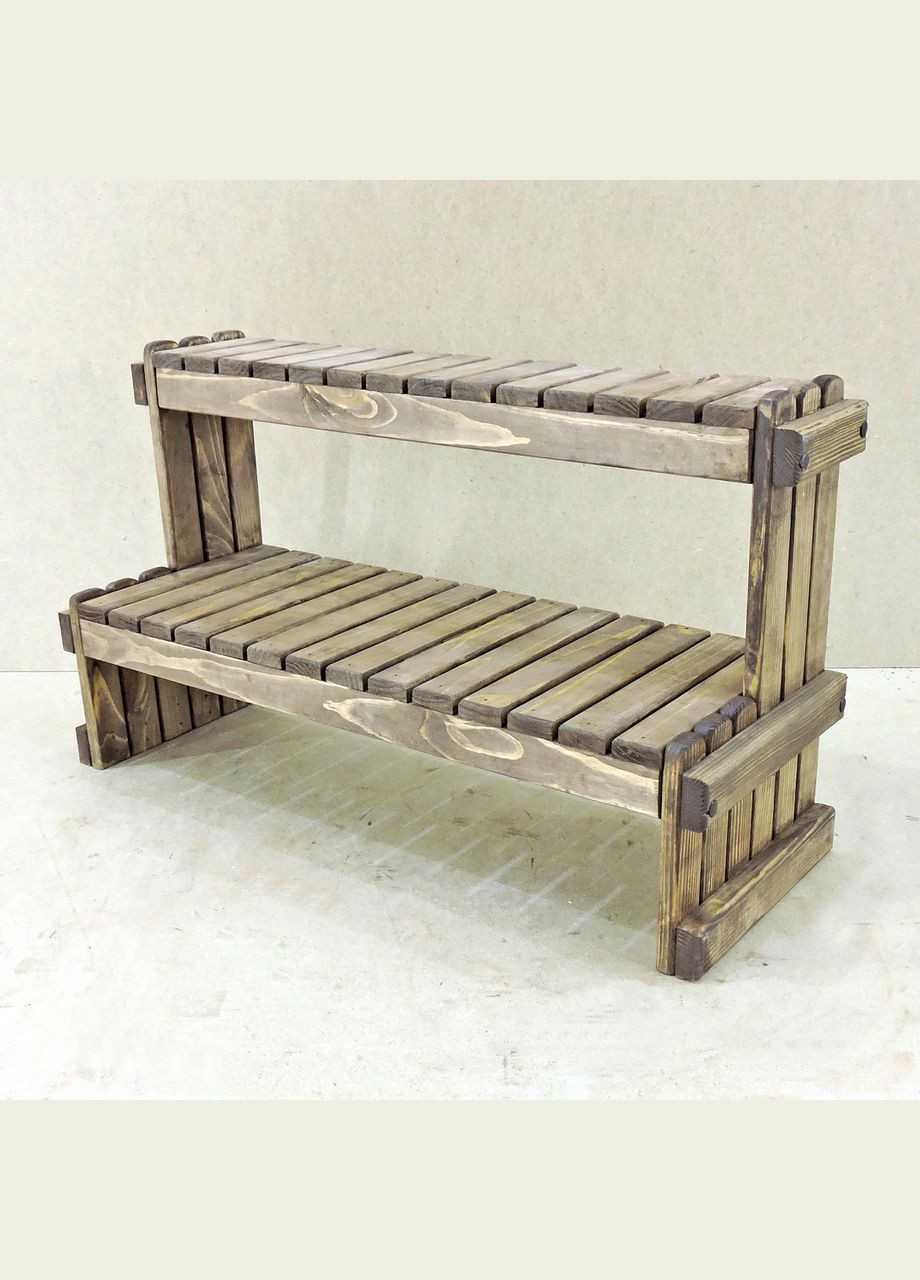 Подставка для цветов из дерева Паламос 80 капучино (ЦВП-804709) No Brand (328227574)