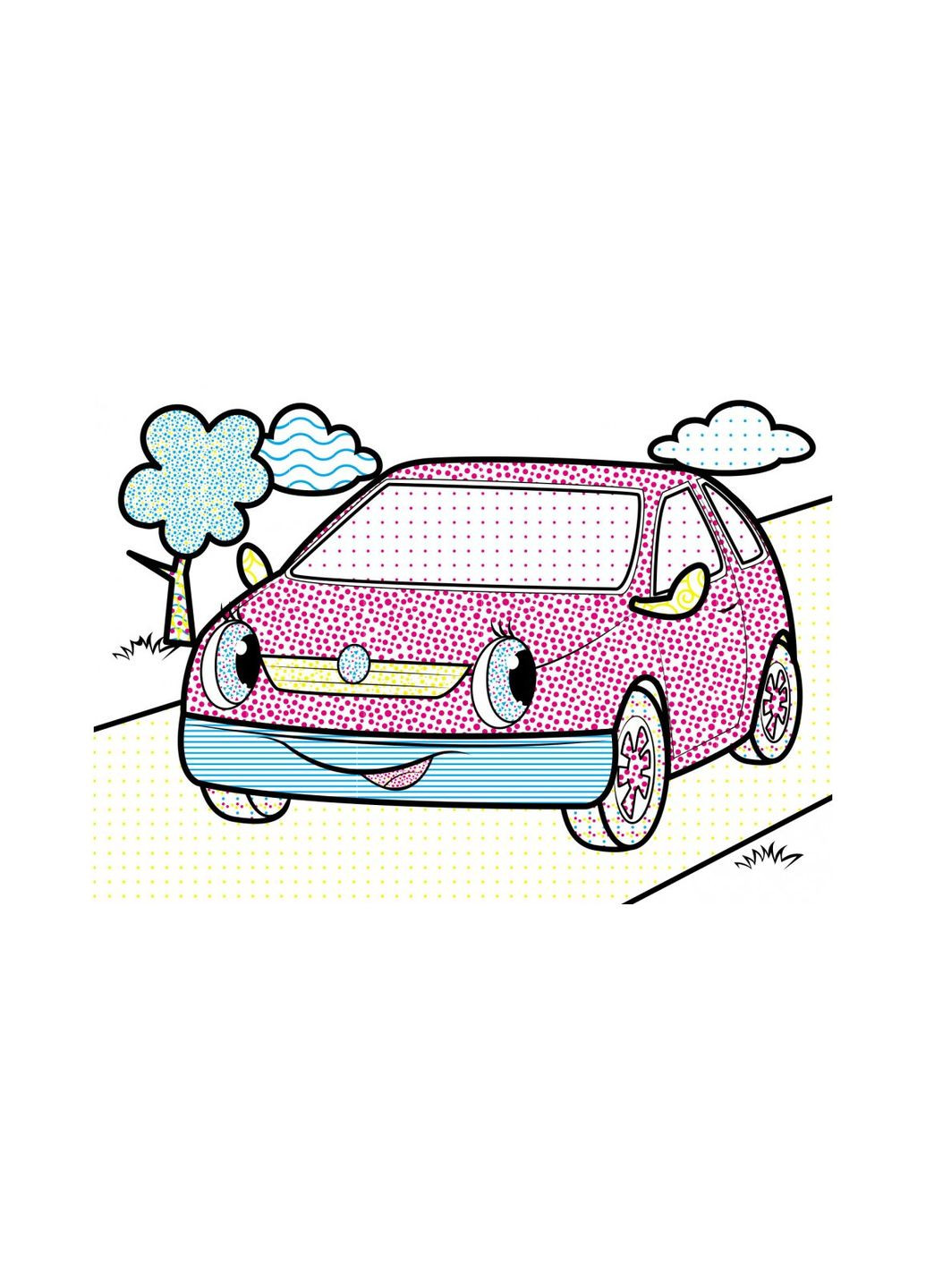 Водные раскраски (Легковая машина) (9789669139269) Пегас (316084385)