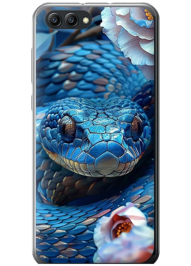 Силіконовий чохол 'Blue Snake' для Endorphone Huawei Honor V10 / View 10 (287273271)