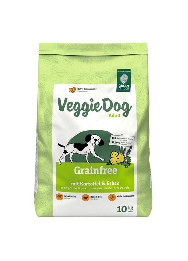 Сухой корм для собак VeggieDog grainfree 10 kg (000025939) Green Petfood (366436537)
