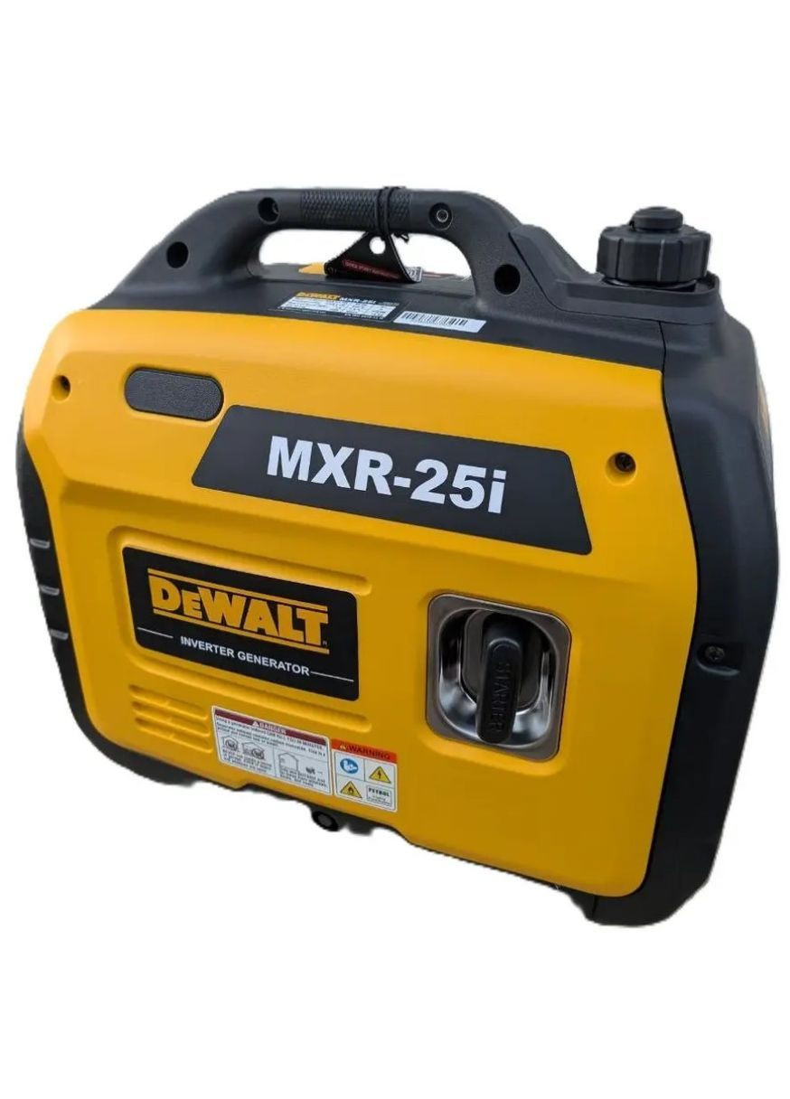 Бензиновий інверторний генератор MXR-25i із системою ручного пуску 2,8 кВт (2104618763) DeWALT (367056649)