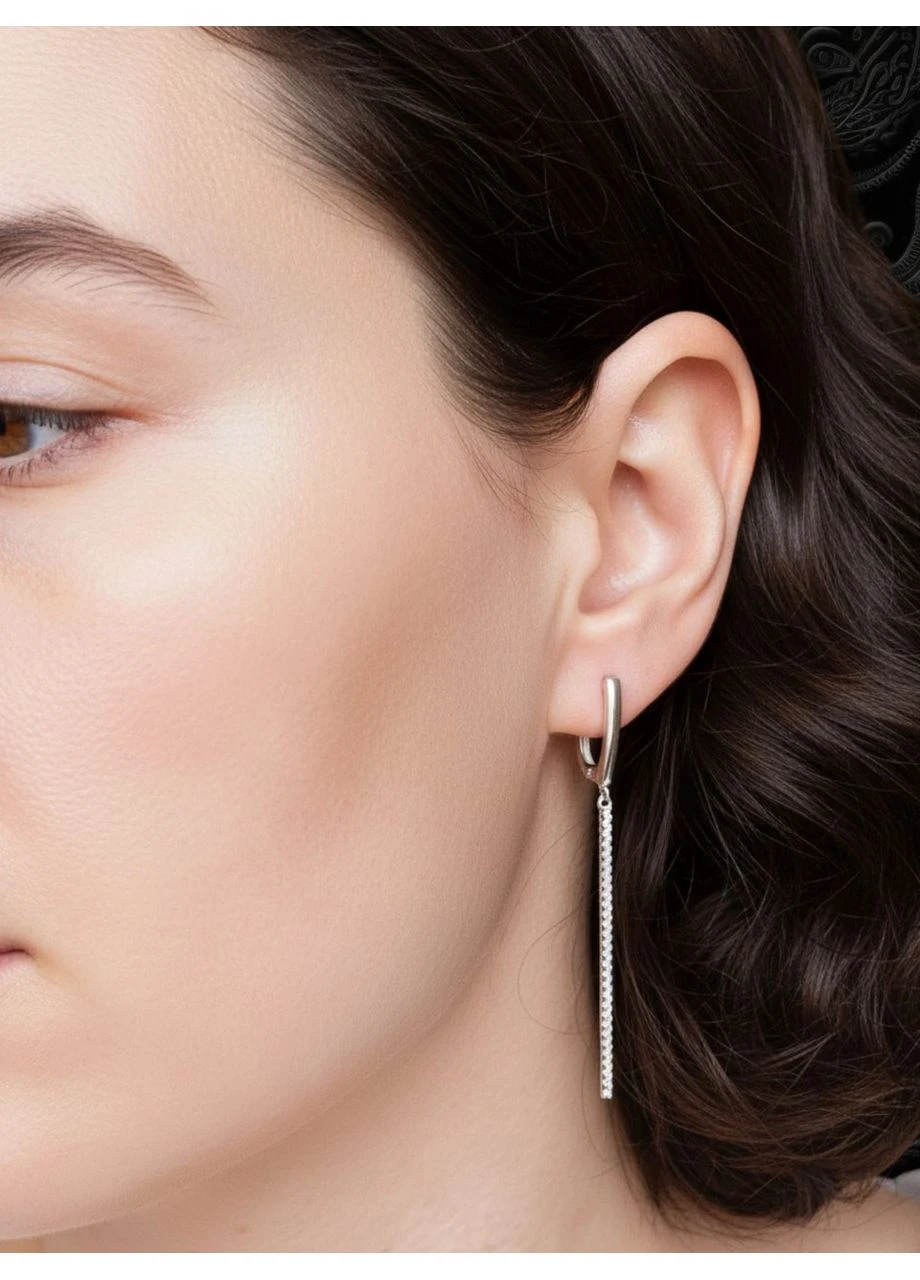 Золотые серьги-подвески «Дорожка» с бриллиантами 2110597202-7с SOVA jewelry house (388422889)
