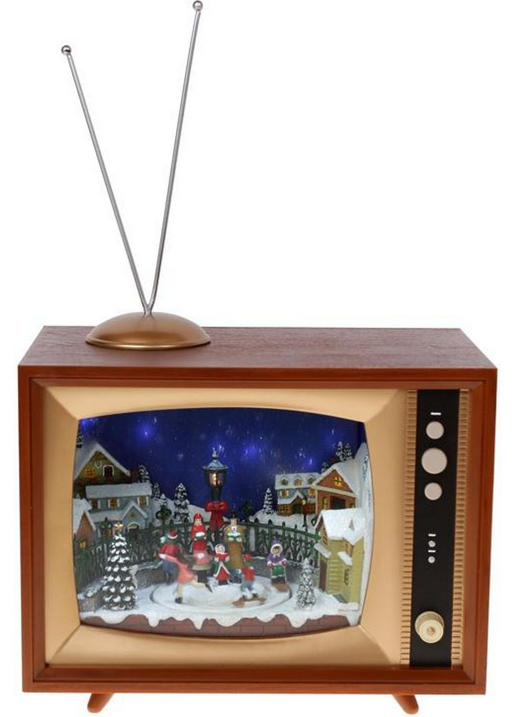 Декоративна статуетка "Телевізор" з LED-підсвічуванням, полістоун Bona (279312133)
