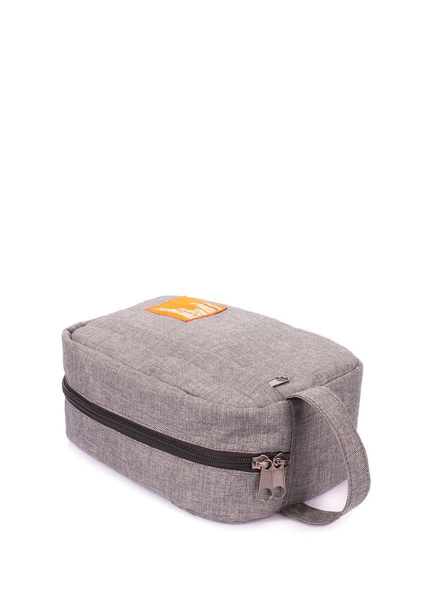 Текстильная дорожная сумка - тревелкейс серая PoolParty (322648864)