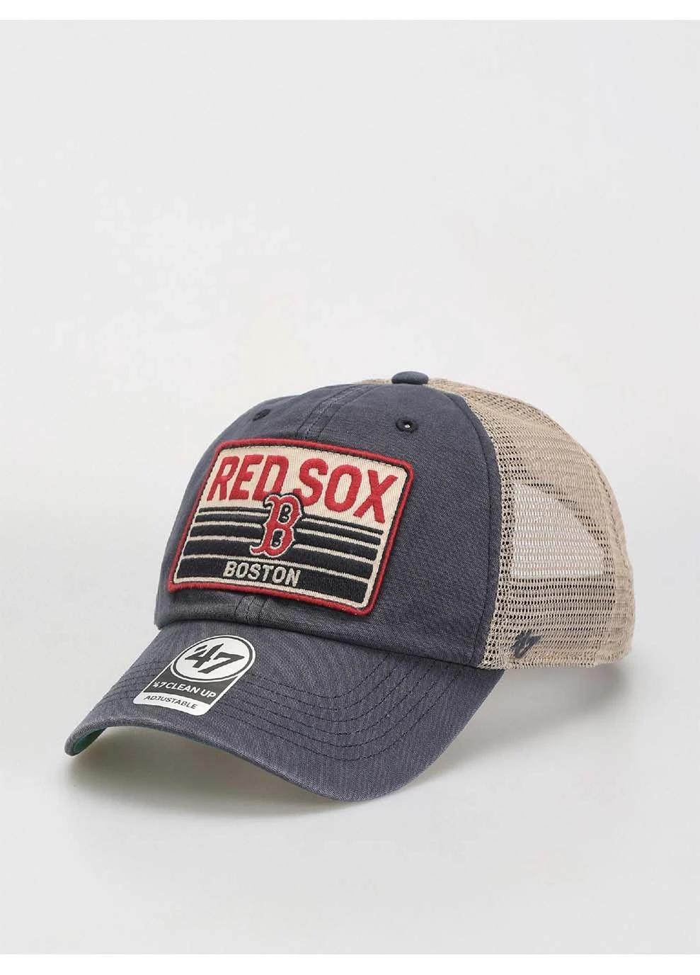 Кепка-тракер BOSTON RED SOX FOUR STROKE Серый 47 Brand (395627486)