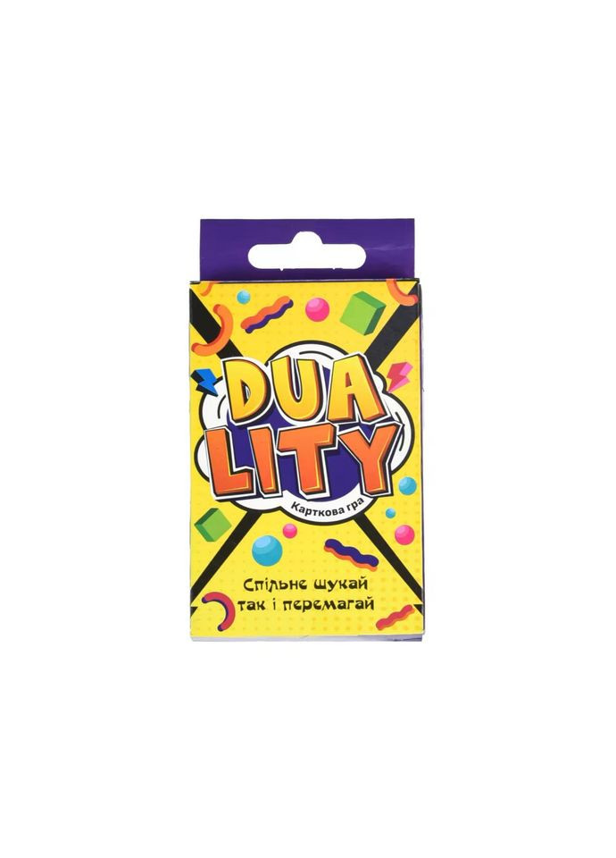Настольная карточная игра "Duality" 30392 на украинском языке 35 карточек Strateg (306815285)