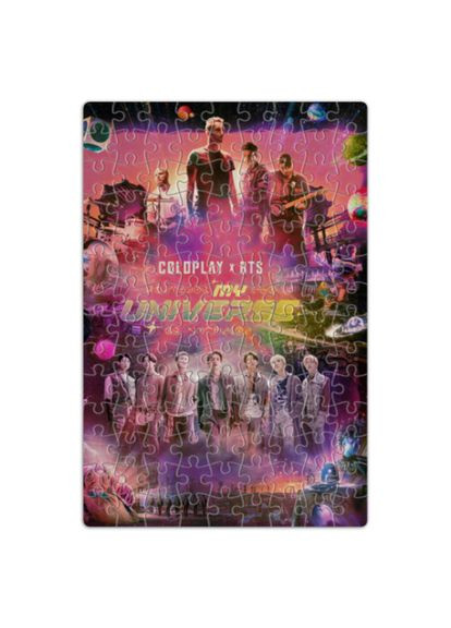 Пазл BTS x Coldplay Bangtan Boys - Beyond The Scene - My Universe - Members Fat Cat (283025310)