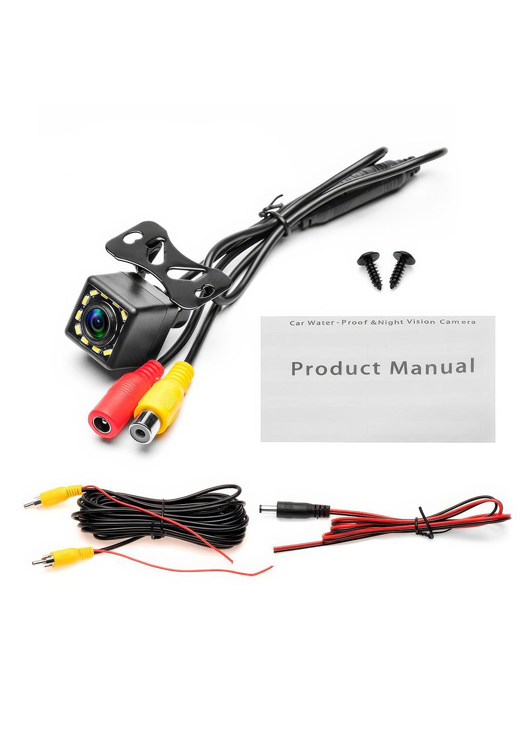 Універсальна автомобільна камера заднього виду 12 LED із нічним баченням СarСam 1 UFT (316634767)