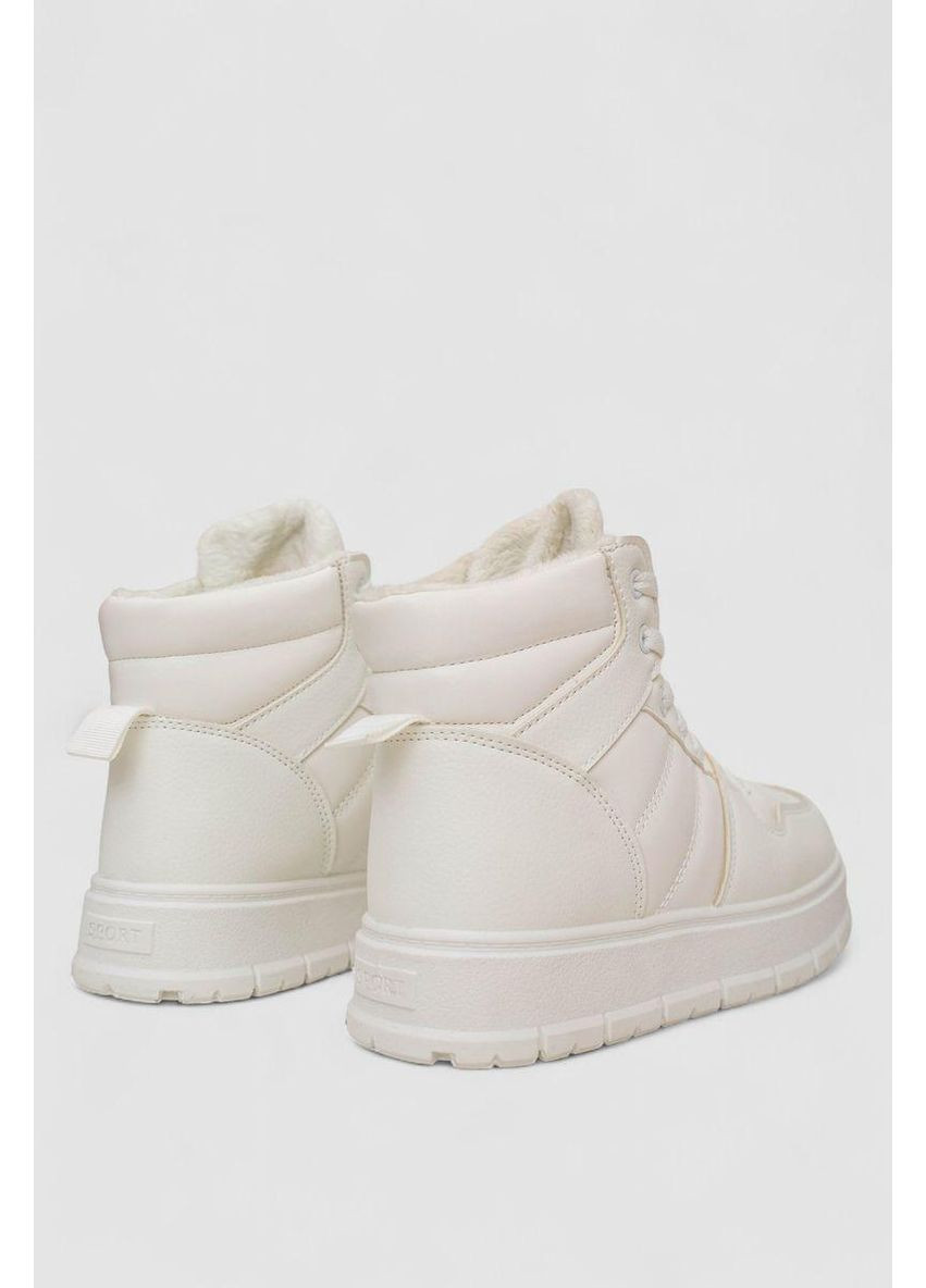 Кроссовки женские зимние, 248RBL2 No Brand белые (366893108)