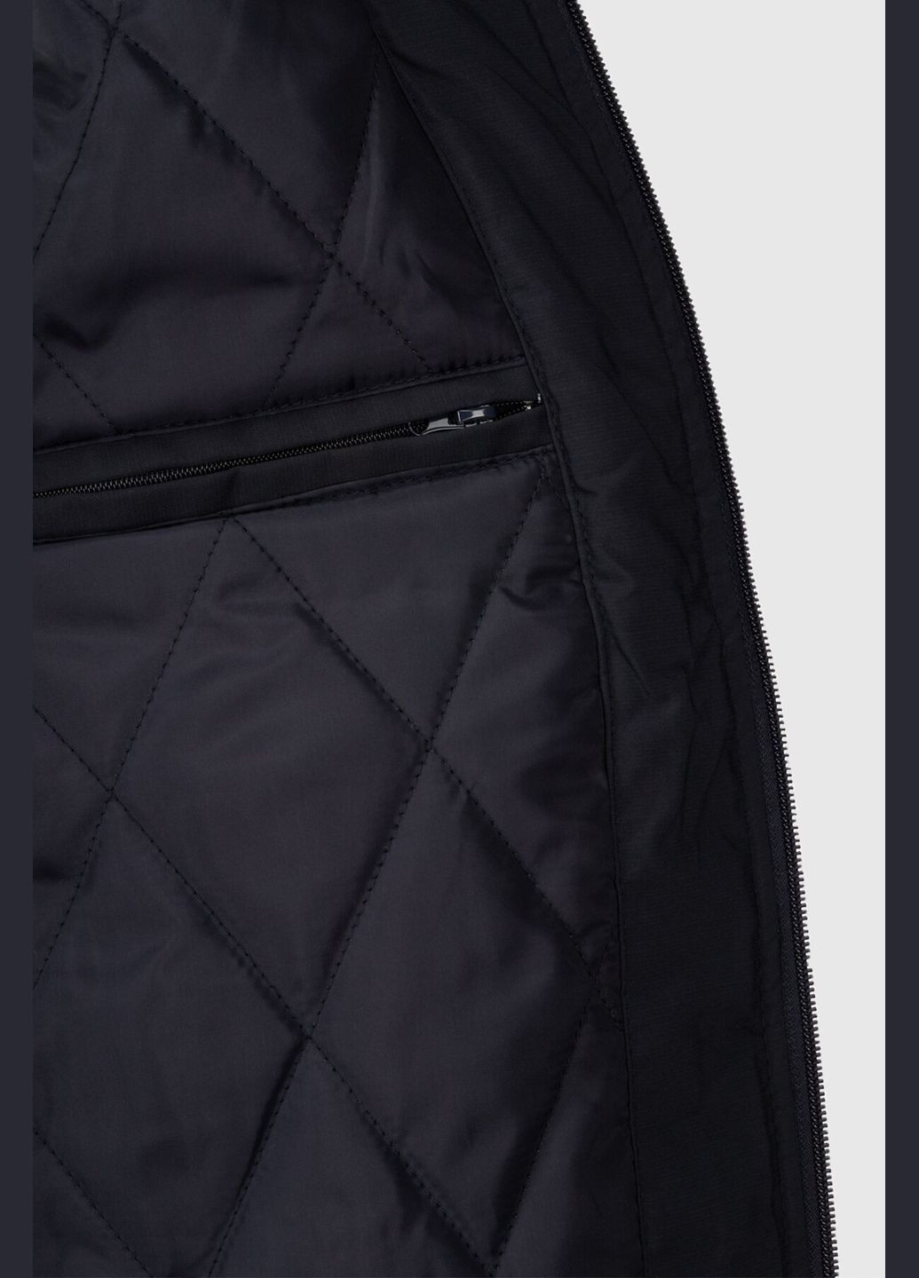 Темно-синяя демисезонная куртка мужская 7860-1 Demos