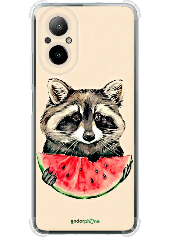 Чехол на Realme C67 4G Енотик с арбузом "4605sp-3648-70447" Endorphone (370669994)