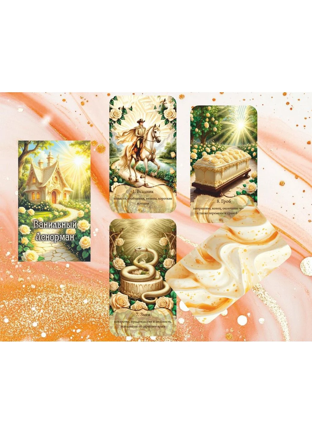 Ванильный Ленорман – Vanilla Lenormand Tarot (386661052)