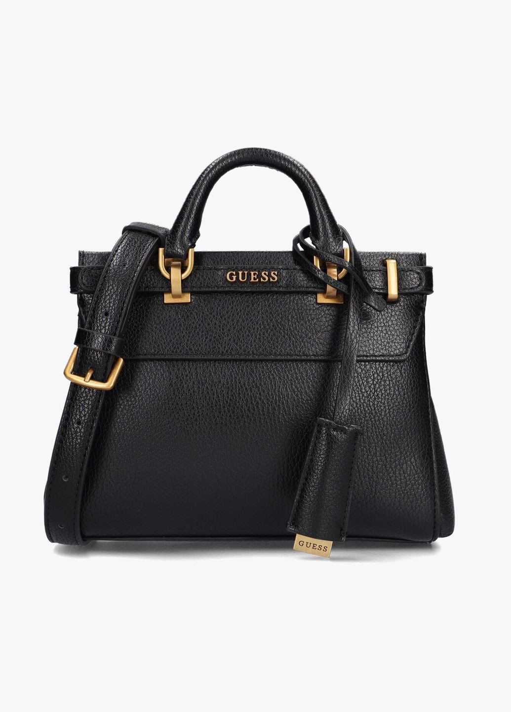Женская сумка Guess с двумя ручками черная No Brand (295903391)