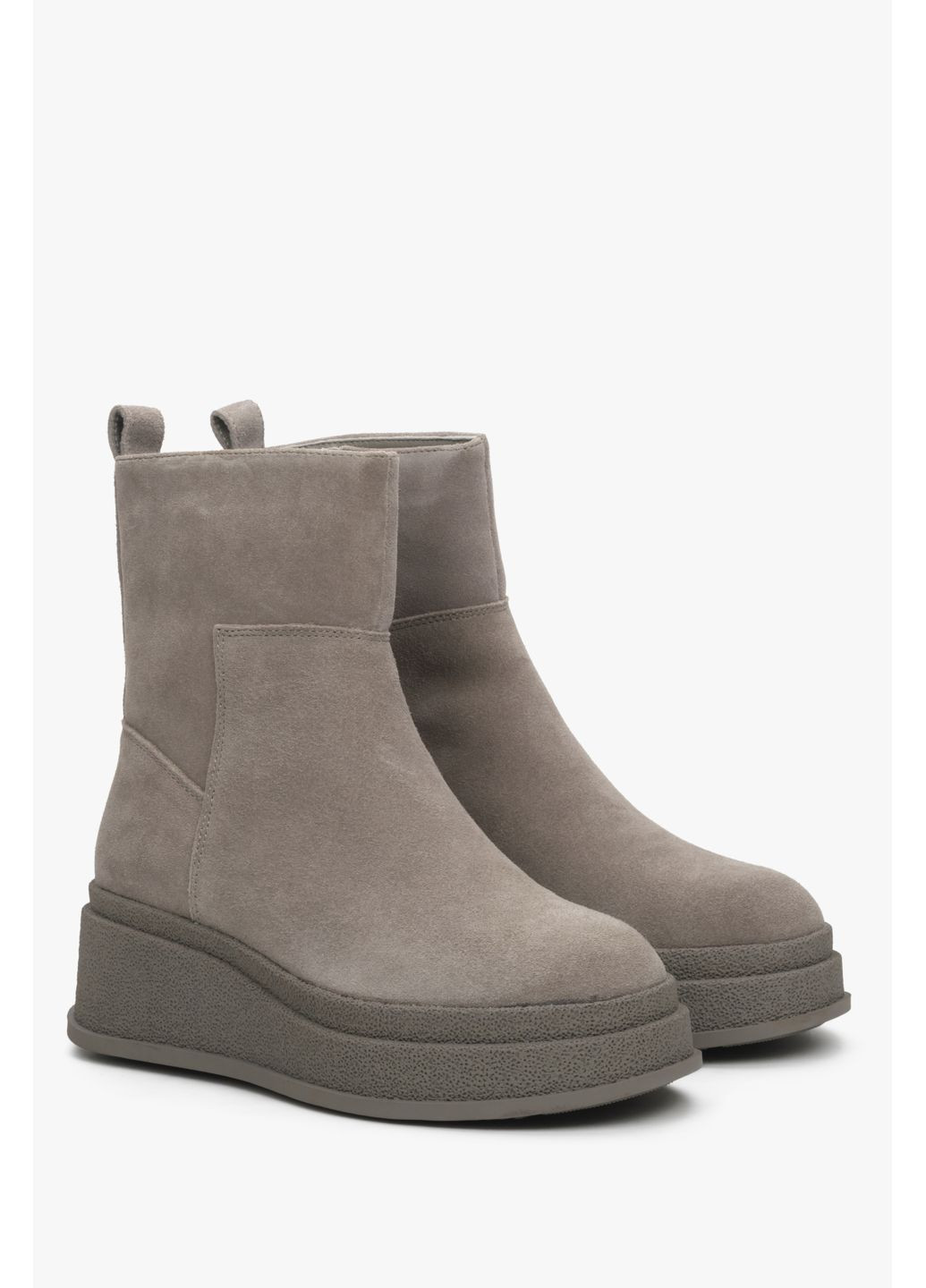 Черевики, колір сірий Estro (350920261)