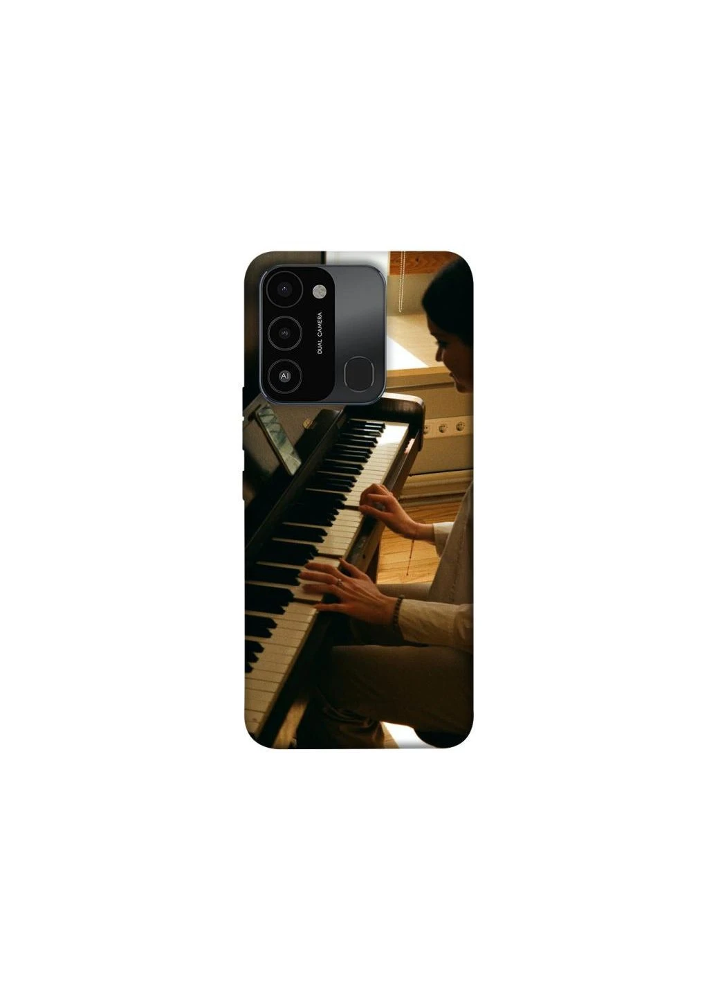 Чохол на TECNO Spark 8C Піаніно Frontalka (384623382)