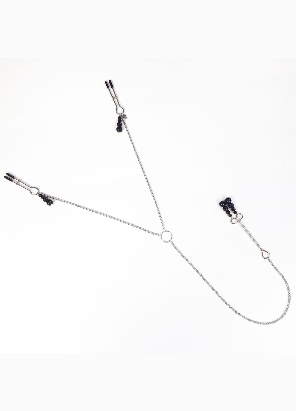 Зажимы для сосков и клитора – Nipple and clit clamps Black Pearl Art of Sex (297573202)