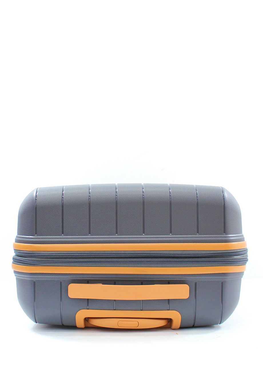 Чемодан большой L полипропилен серый 78x52x31(+5)см/131л/4.7кг/Snowbal Snowball (324801786)