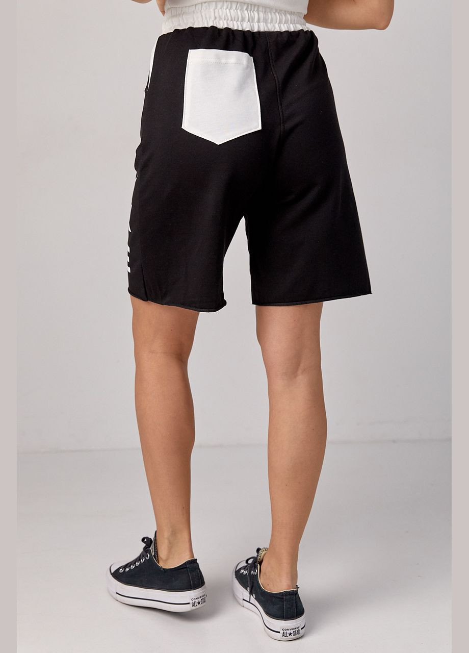 Жіночі трикотажні шорти з написом Nike Lurex (292445273)