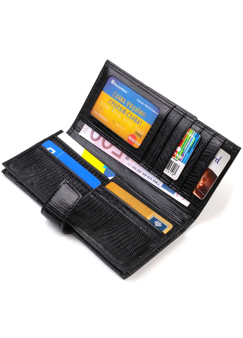 Тонкий гаманець для чоловіків з натуральної шкіри з тисненням 21913 Canpellini (331908167)