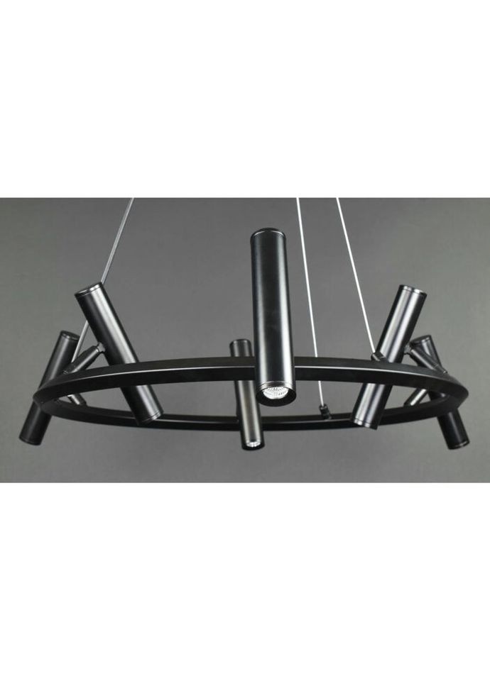 Люстра світлодіодна підвісна LED світильник для квартири на стелю ледве 27743 Чорний 40-150х60х60 см. Sunnysky (335975253)