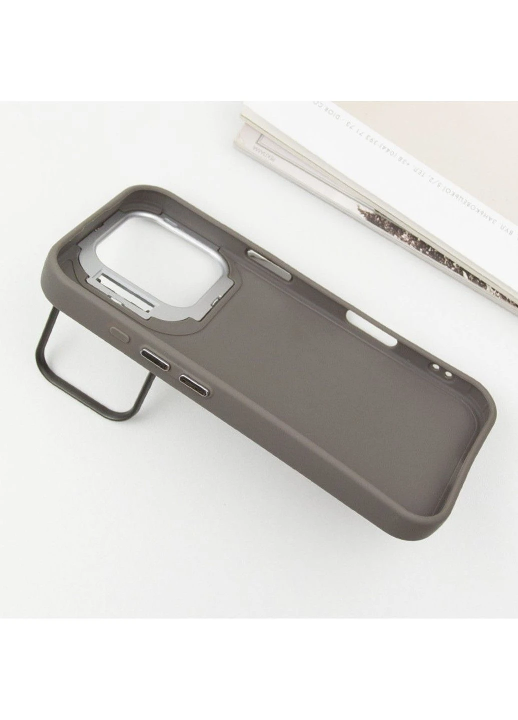 TPU+PC чохол Friends для iPhone 16 Pro Max (6.9") Grey Wolf No Brand (382780421)