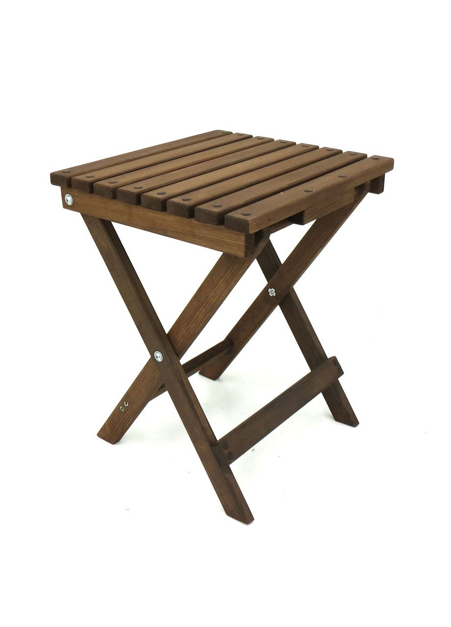 Столик раскладной из дерева Гаскон капучино (СУН-000909) No Brand (328960519)