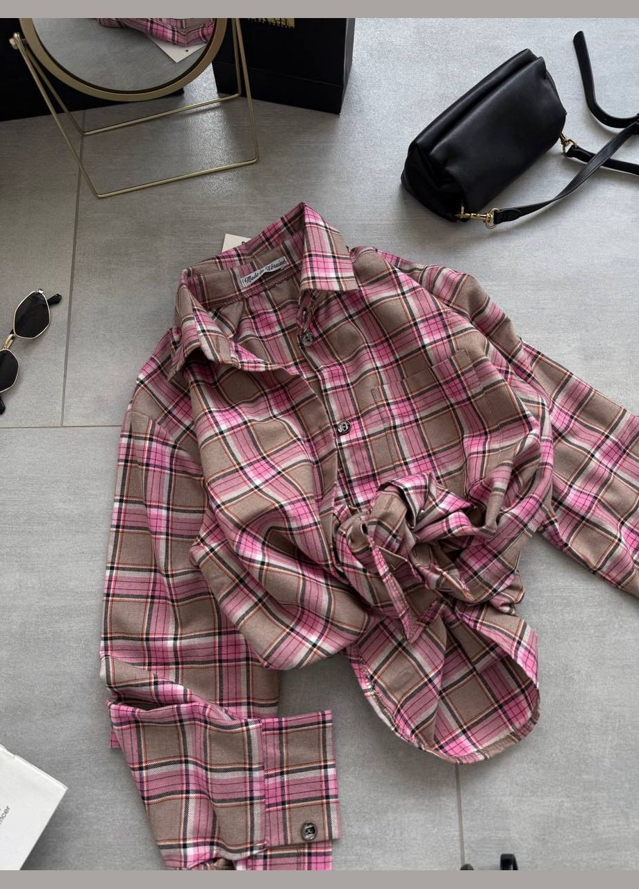 Жіноча сорочка в клітинку MonCher (331899188)