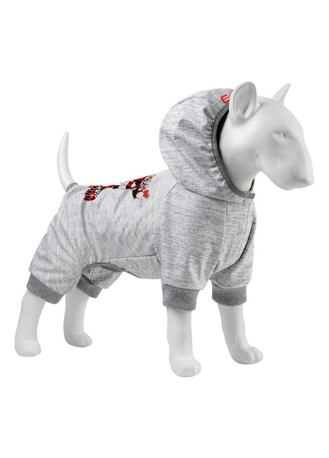 Комбінезон для собак Clothes малюнок "Харлі Квінн", софтшелл,, B 64-70 см, С 44-50 см WAUDOG (363200881)