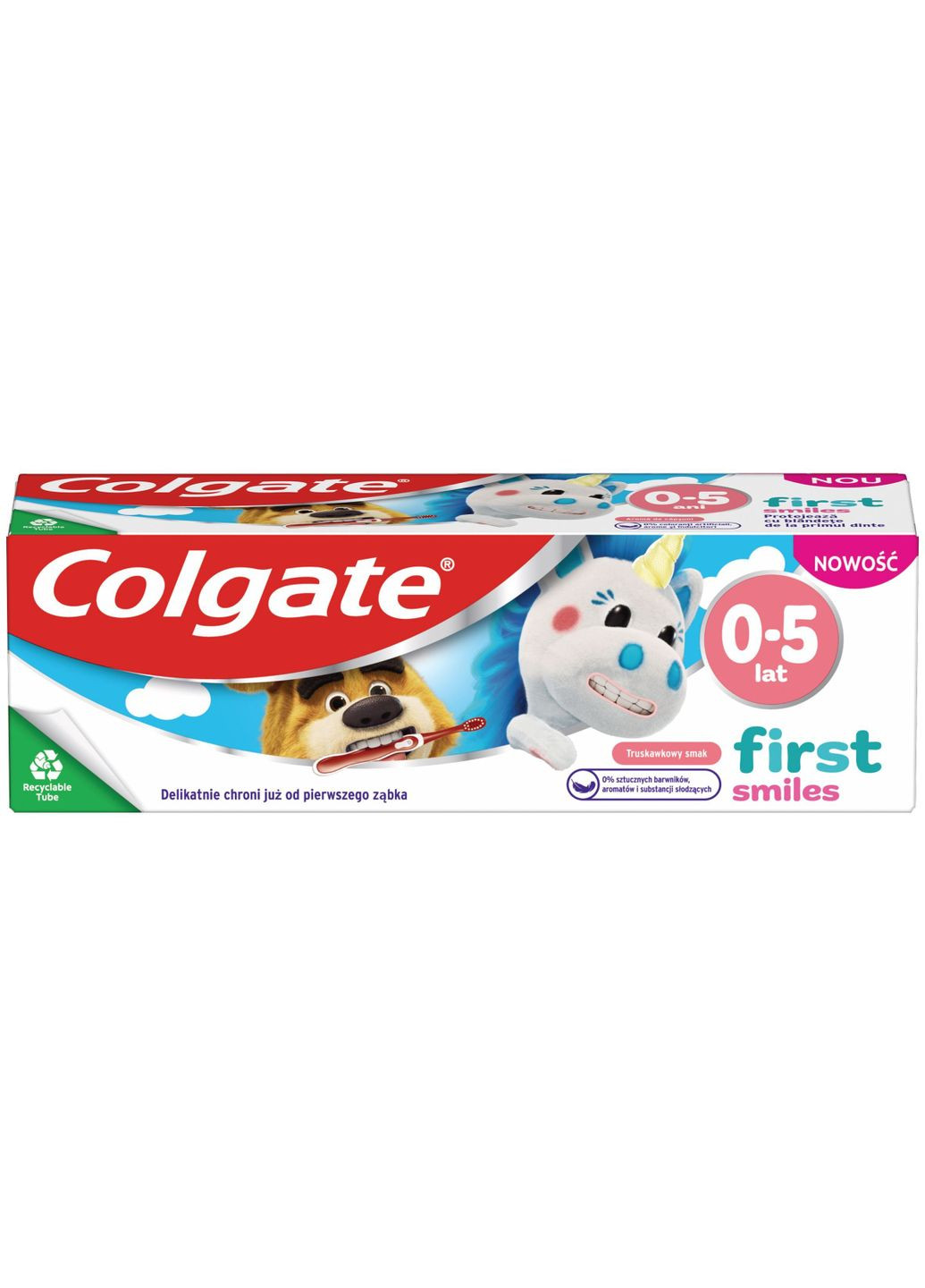 Детская зубная паста First Smiles для детей 0-5 лет 50 мл Colgate 8718951610583 (328393664)