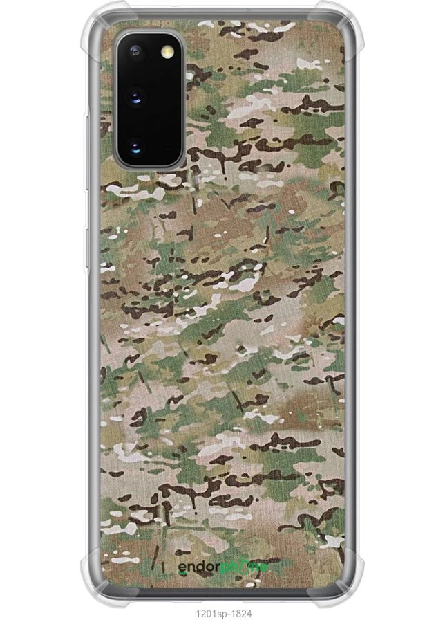 Чехол на Samsung Galaxy S20 Камуфляж v5 "1201sp-1824-70447" Endorphone (332801020)