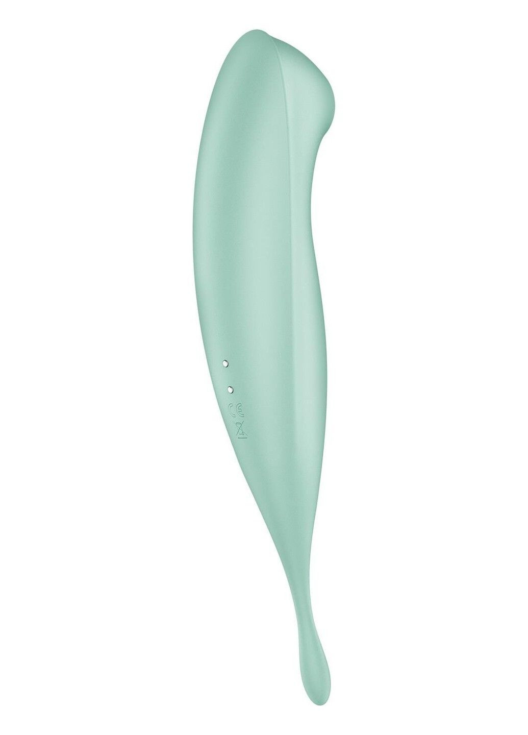 Вібратор з вакуумом Twirling Pro+ Mint Satisfyer (316252826)