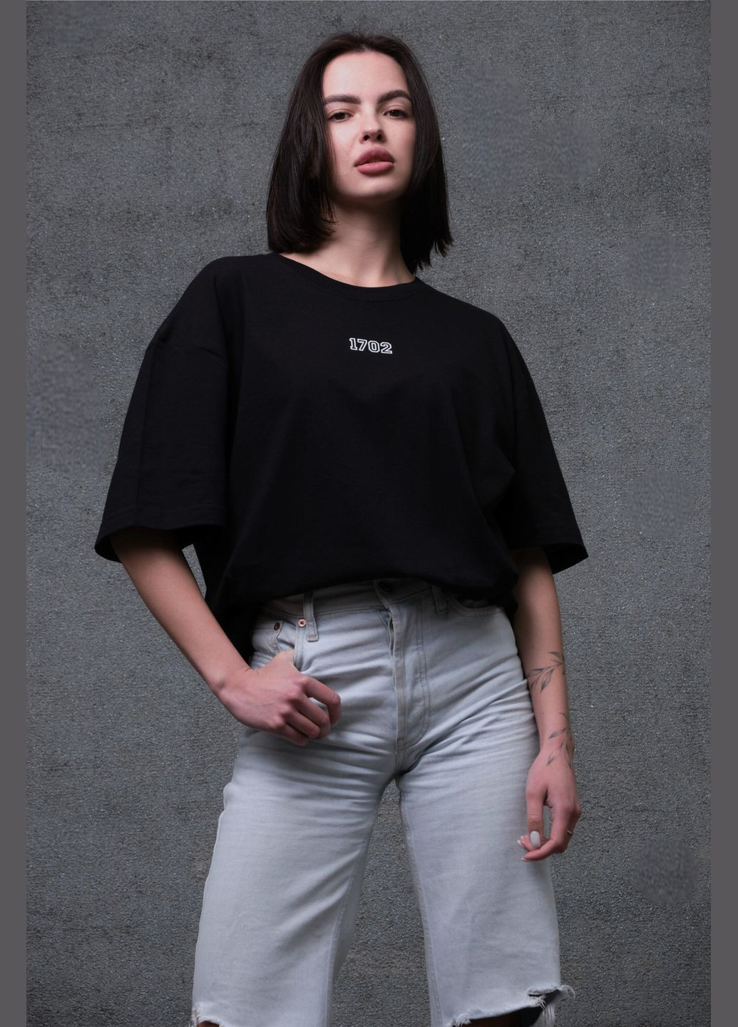 Жіноча Оверсайз Футболка З Принтом Senna Without - (334205598)