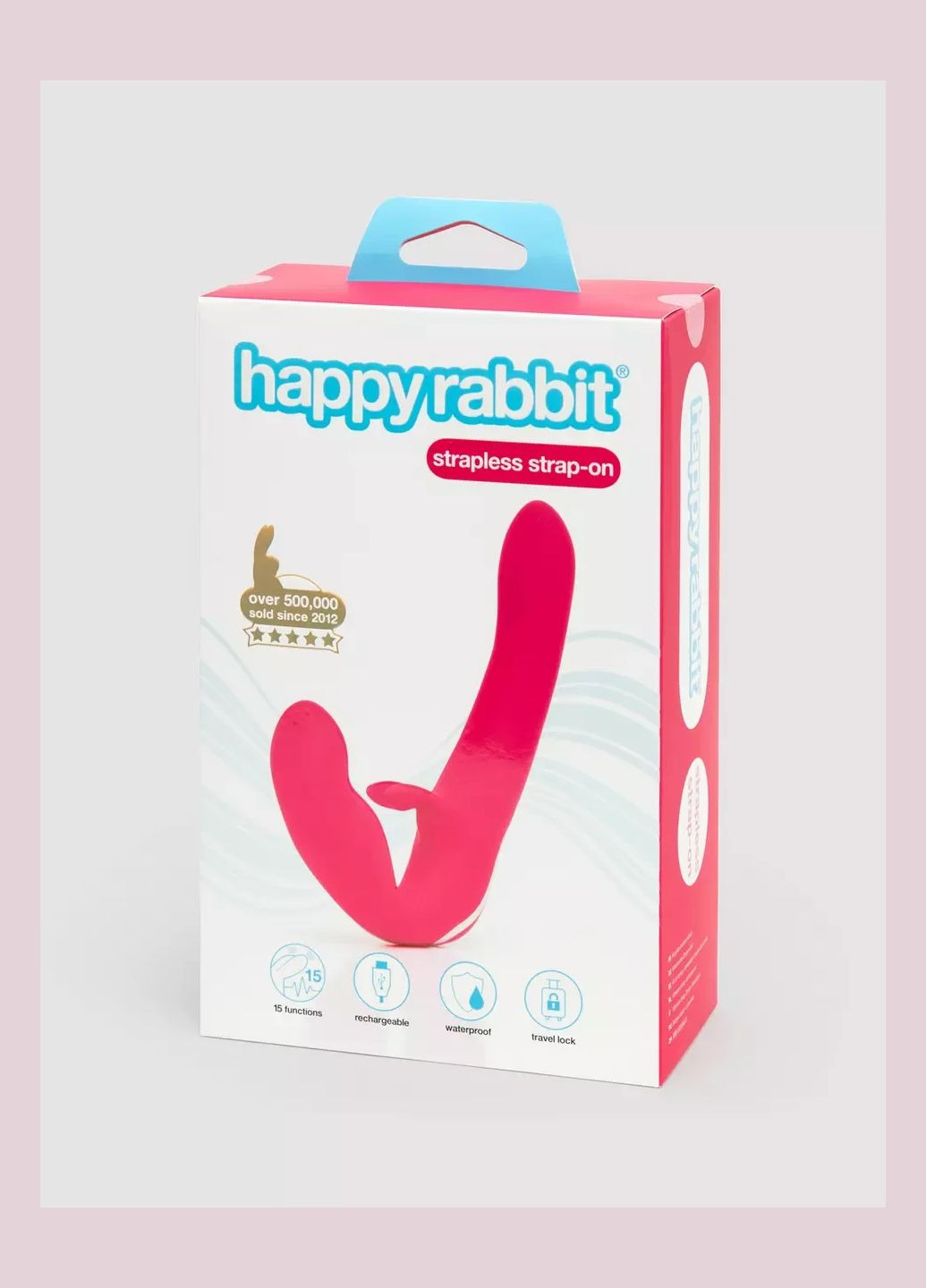 Жіночий безремневой страпон Happy Rabbit Strapless Strap-on INTERSHOP Pipedream (341303726)