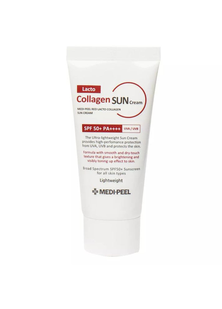 Солнцезащитный крем с коллагеном и лактобактериями Red Lacto Collagen Sun Cream SPF50 + PA++++ Medi-Peel (292312923)